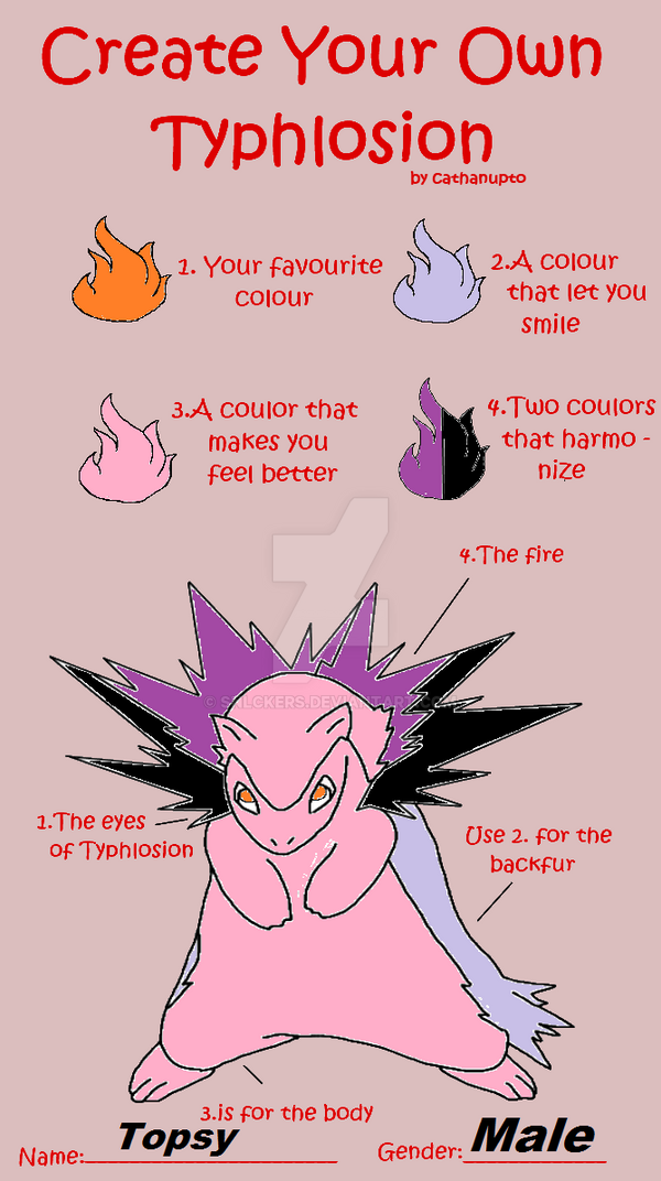 Create Your Own Typhlosion Meme: Topsy by SNlCKERS on ...