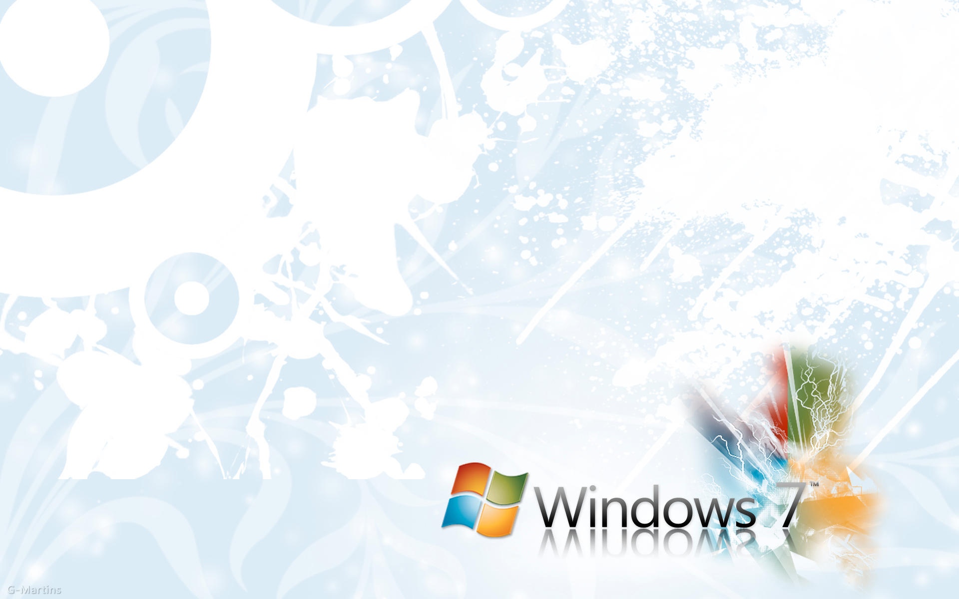 White Windows 7 Wallpaper by G Martins on DeviantArt