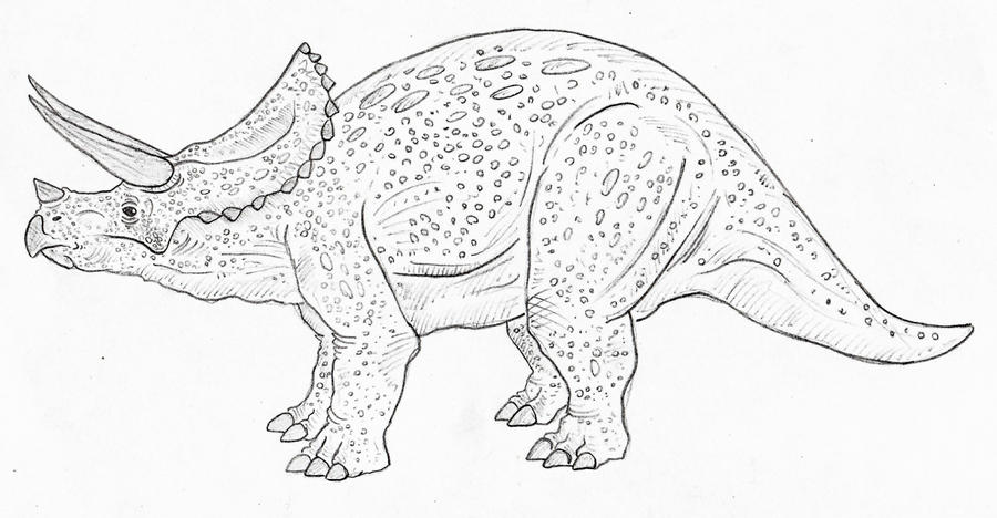 Triceratops (Jurassic Park version) by SommoDracorex on DeviantArt