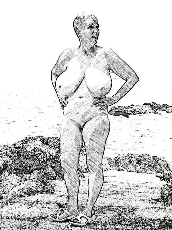 Granny Nude Drawings 101