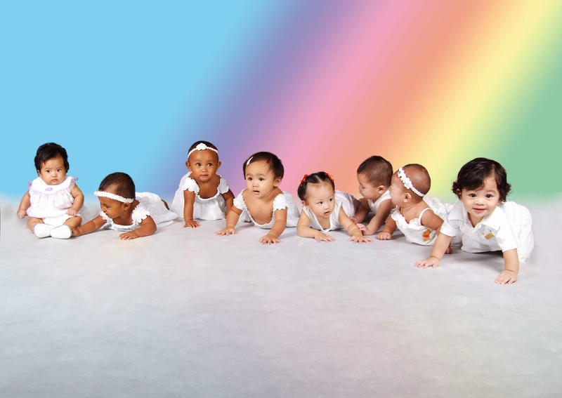 Rainbow Babies by k8tty on DeviantArt