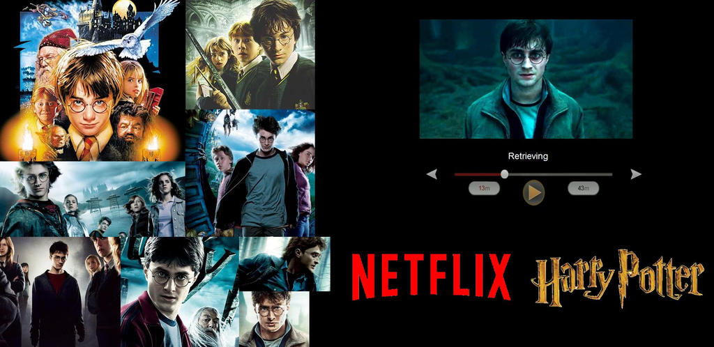 Harry Potter Films On Netflix Streaming by ESPIOARTWORK-102 on DeviantArt