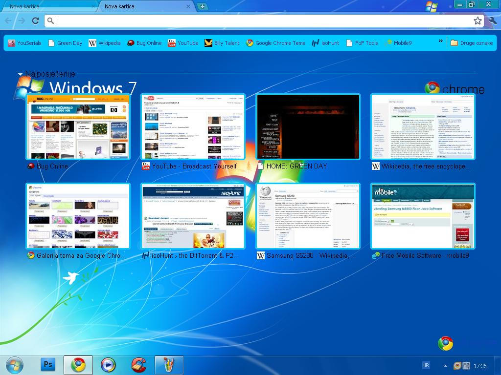 Google Chrome    Windows 7 -  6