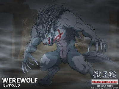 Project Altered Beast Werewolf Wallpaper by PyrusLeonidas on 