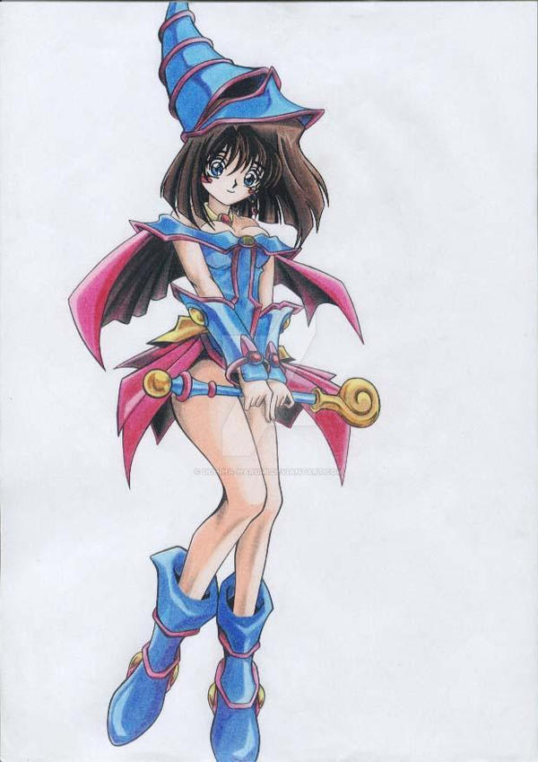 Anzu Dark Magician Girl By Uchiha Harumi On Deviantart