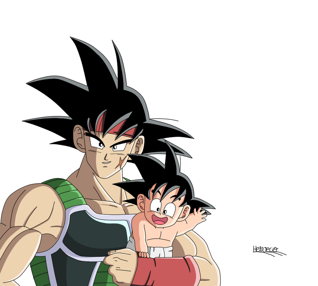 Bardock e goku father and son by helveciobnf d9jrimi - en havalı anime babaları!! - figurex listeler