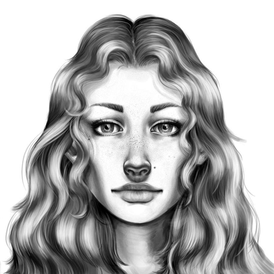 Drawing Realistic Faces / Realistic Face Drawing at GetDrawings Free