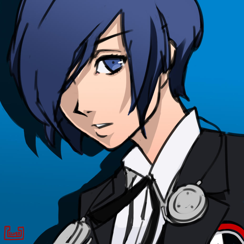 Persona 3 Protagonist - Doodle by Elver-Lee on DeviantArt