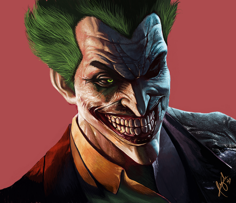 Joker MS paint by wizyakuza on DeviantArt