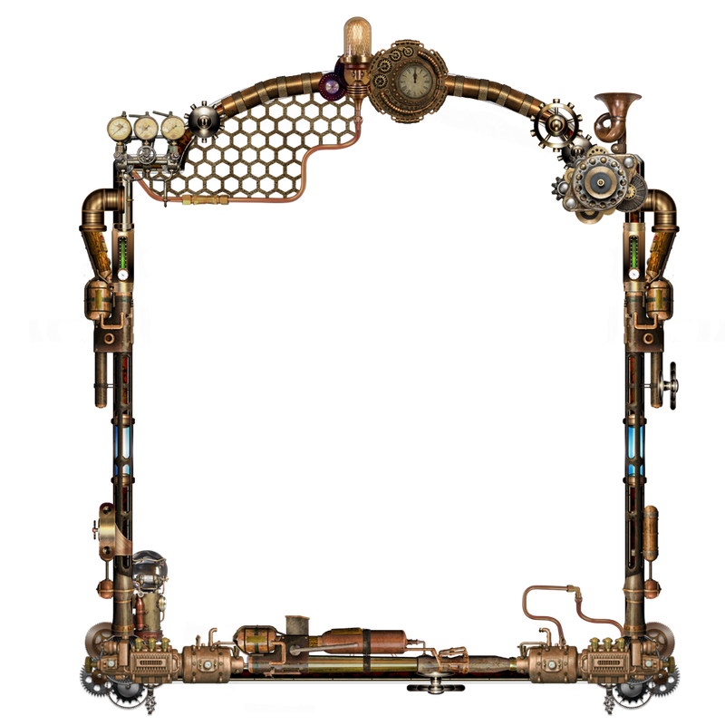 Steampunk Frame PNG by LG-Design on DeviantArt