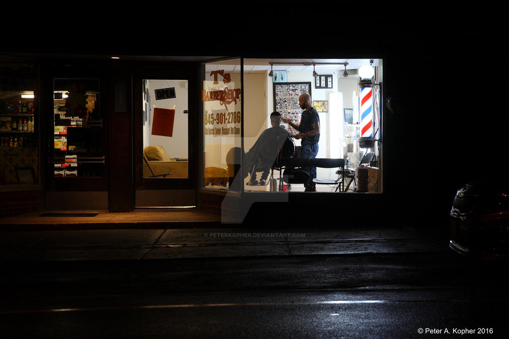 Late Night Haircut  by peterkopher