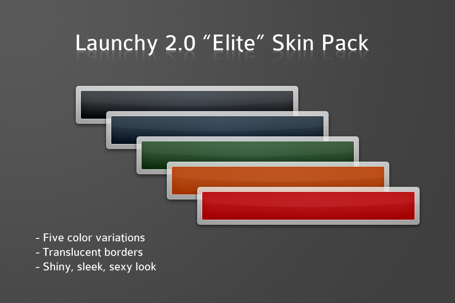 Launchy Elite Skin Pack by clarson04 on DeviantArt
